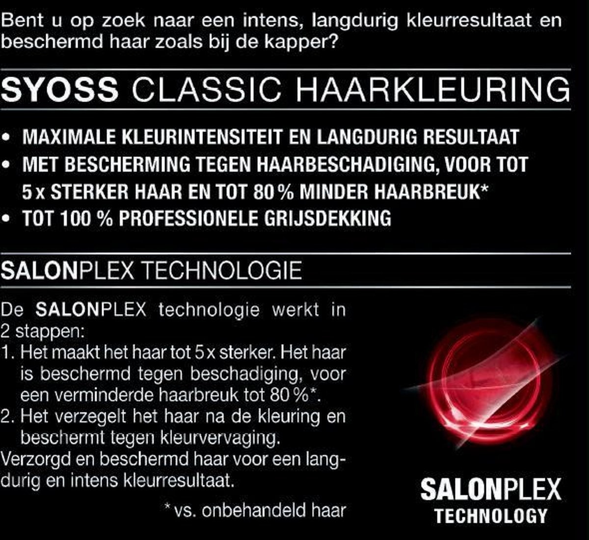 SYOSS Color baseline haarverf  5-23 Ruby Red