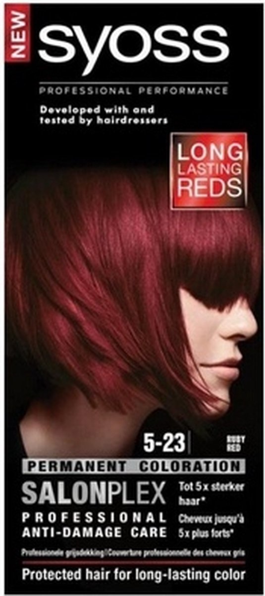 SYOSS Color Baseline Haarfärbemittel 5-23 Rubinrot