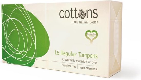 Tampons Cottons Regular - 16 pièces