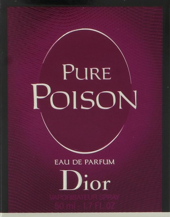 DIOR Pure Poison - Parfum Femme 50 ml - Eau de Parfum