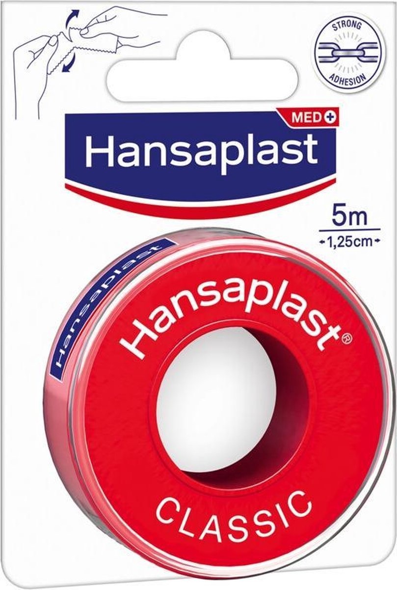 Hansaplast Classic Adhesive Plaster - 1.25 cm x 5 m