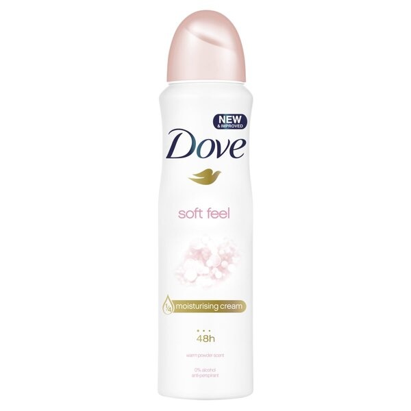 Dove Soft Feel Antiperspirant Deodorant - 150ml