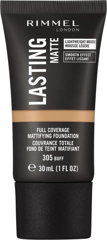 Rimmel London Lasting Matte Foundation - 305 Buff