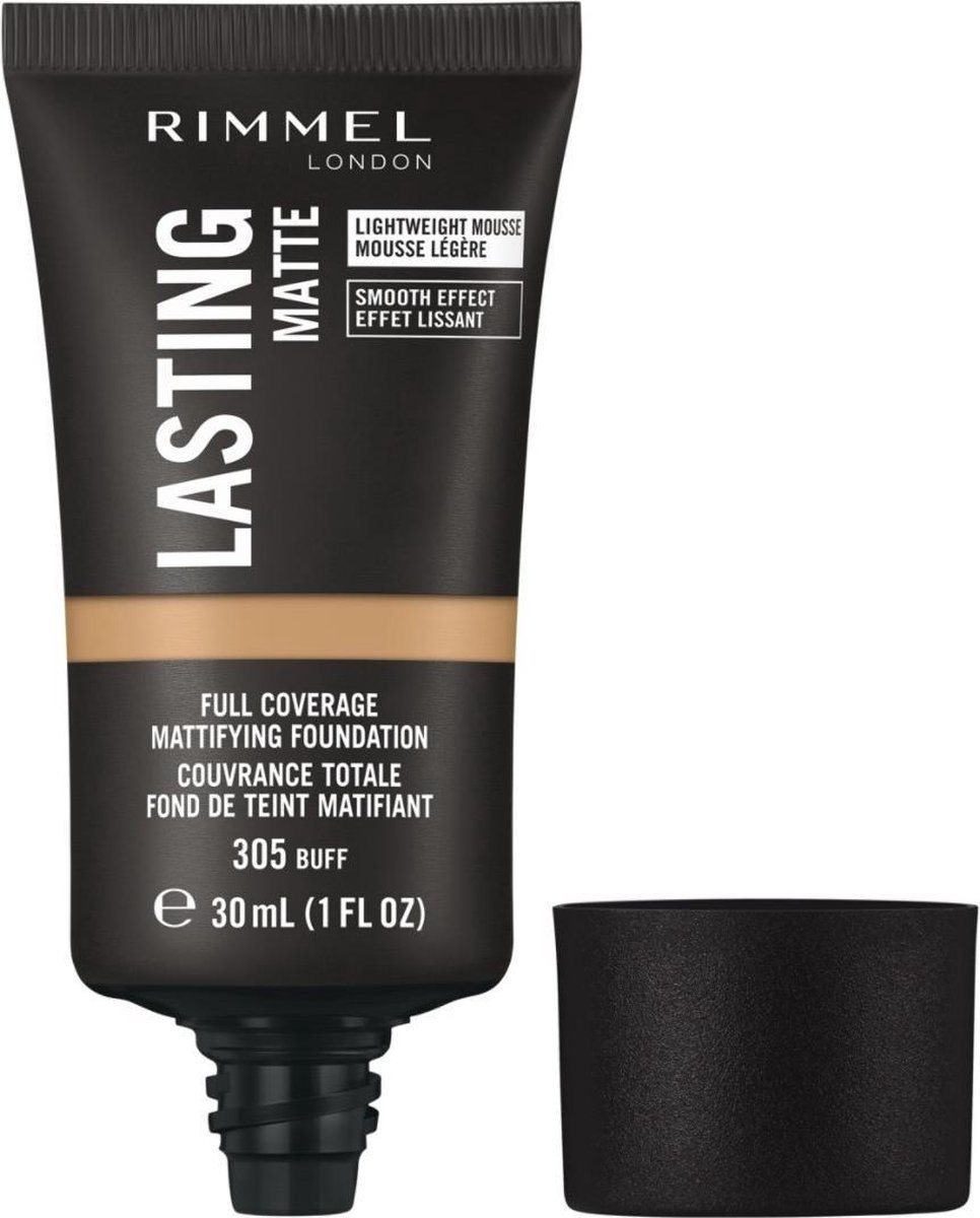 Fond de teint Rimmel London Lasting Matte - 305 Buff