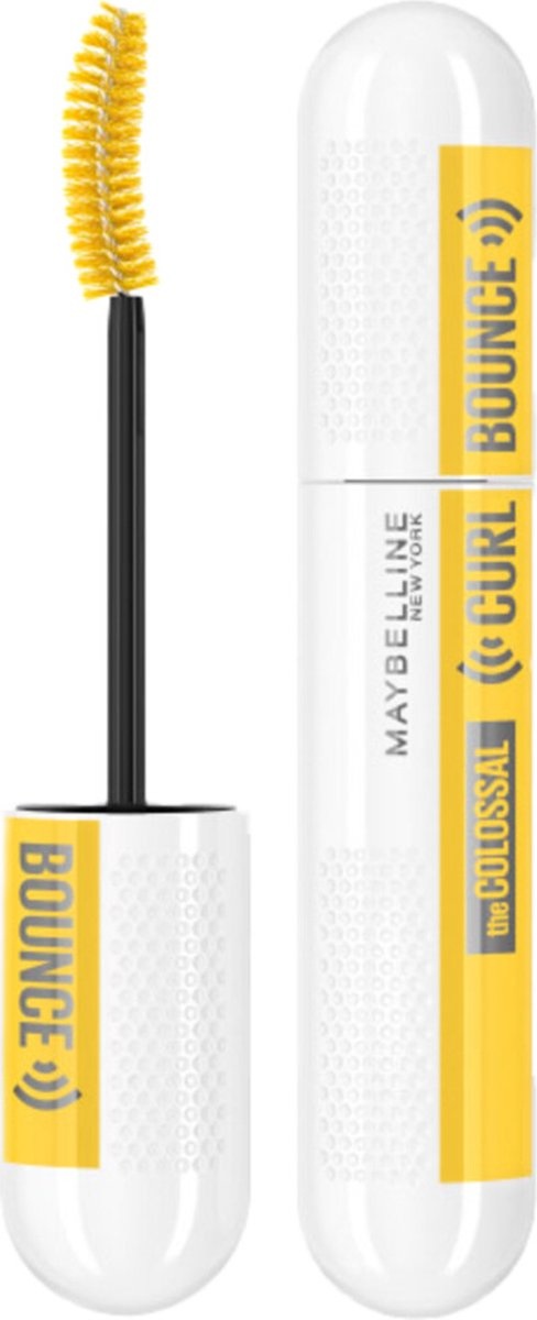 Maybelline Colossal Curl Bounce Mascara - Sehr Schwarz - 10 ml