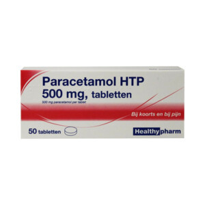 Healthypharm Paracetamol 500mg - 50 Tablets
