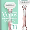 Gillette Venus Deluxe Smooth Sensitive RoseGold Scheersysteem Voor Vrouwen - Scheermes