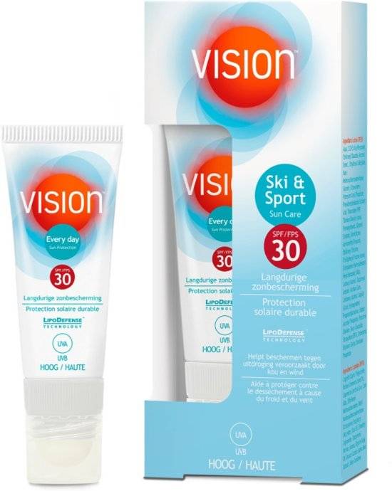 Vision Sport – SPF 30 – 20 ml - Verpakking beschadigd