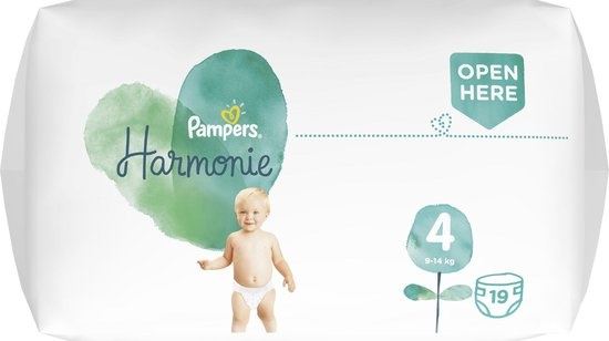 Pampers Harmony size 4 diapers (from 9 kg to 14 kg) Order Online