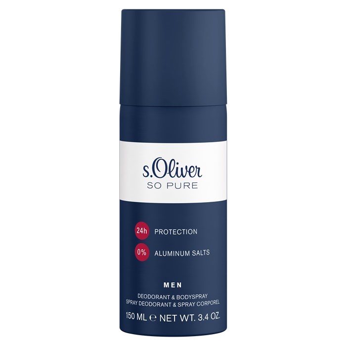 So Pure Men Deodorant & Body Spray from s.Oliver - 150ml