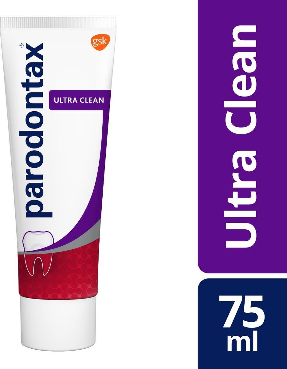 Parodontax Ultra Clean - Toothpaste - against bleeding gums - 75 ml