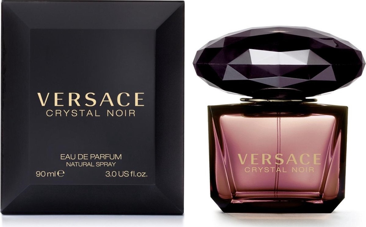 Versace Crystal Noir - 90 ml - Eau de parfum - Emballage endommagé