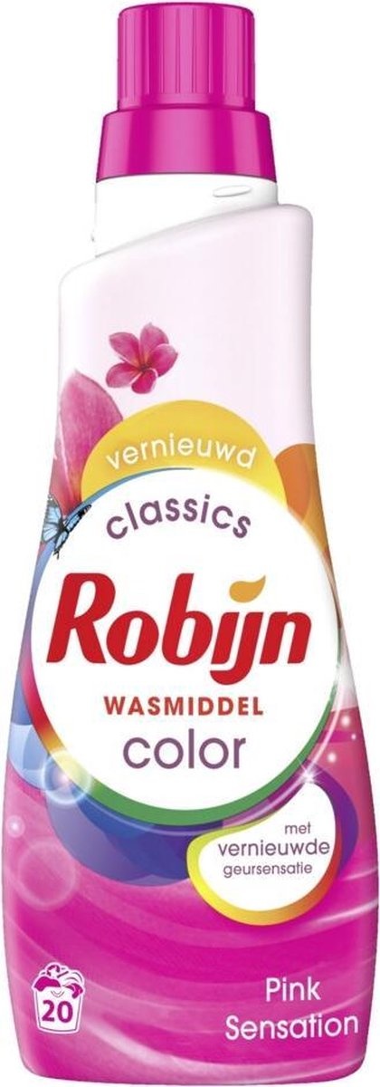 Robijn Klein & Krachtig Wasmiddel Pink Sensation - 700 ml