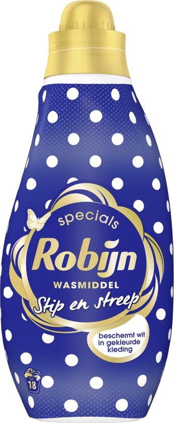 Robijn Vloeibaar Wasmiddel Stip & Streep - 720 ml