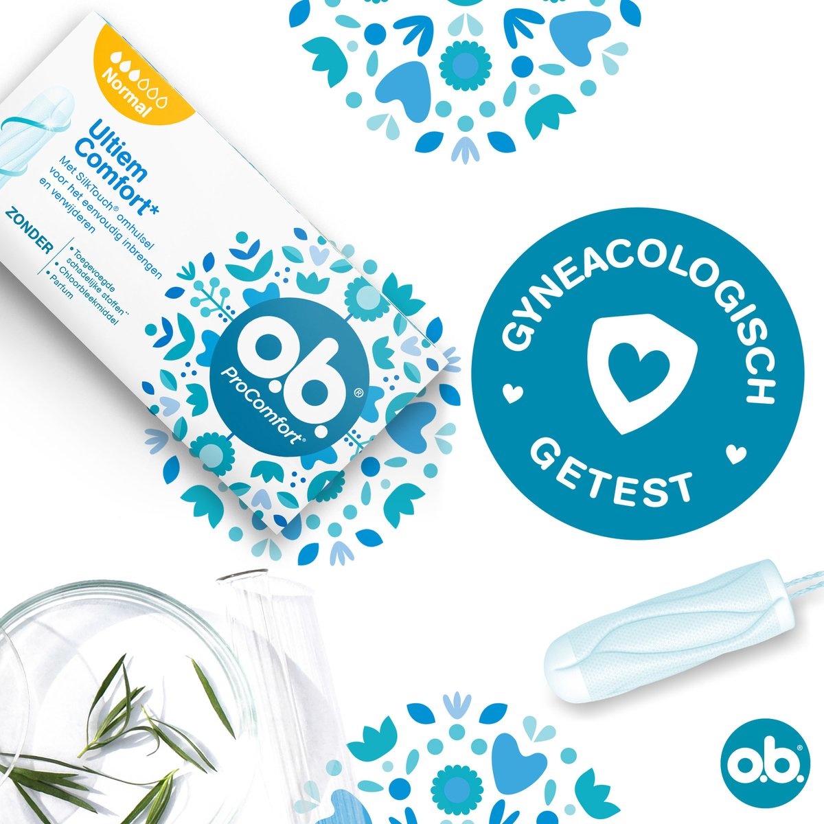 o.b. ProComfort Mini Tampons - Tampons, 16 pcs