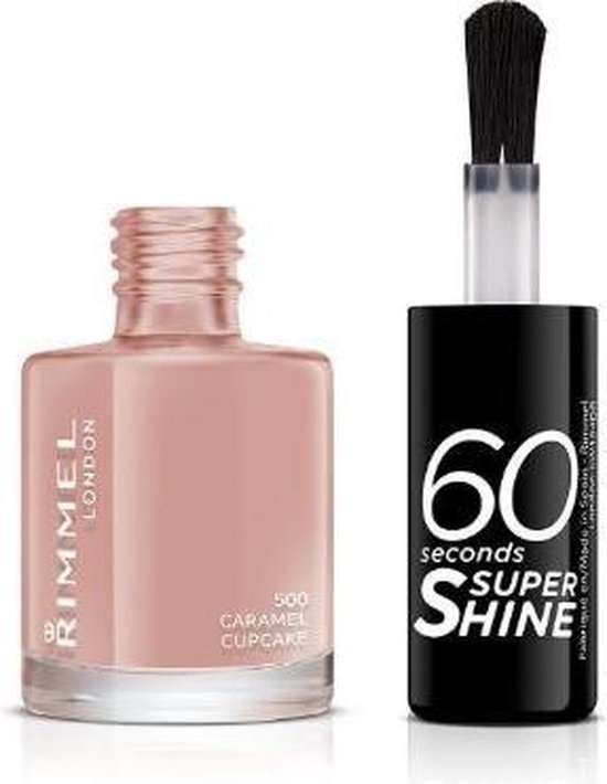 Rimmel 60 Sekunden Super Shine - 500 Karamell Cupcake