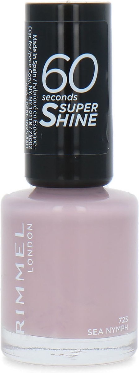 Rimmel 60 Seconds Super Shine Nagellack – 723 Sea Nymph