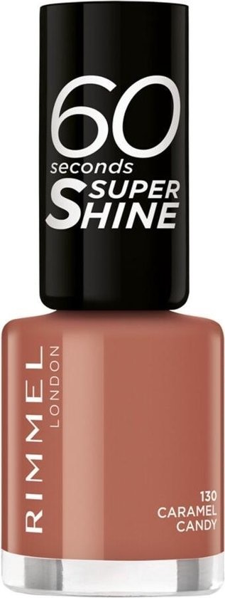 Vernis à ongles Rimmel 60 Seconds Super Shine - 130 Bonbons au caramel