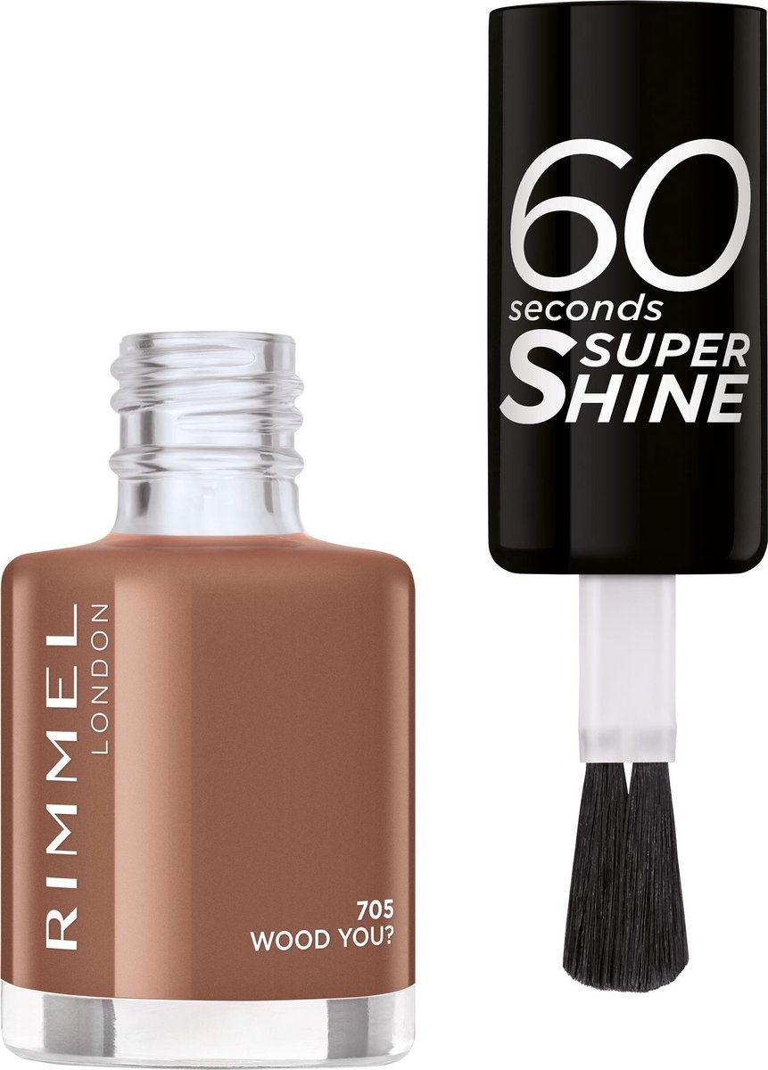 Vernis à ongles Rimmel 60 Seconds Super Shine - 705 Wood You