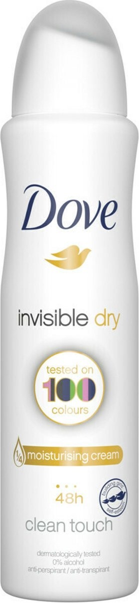 Deodorant spray invisible dry