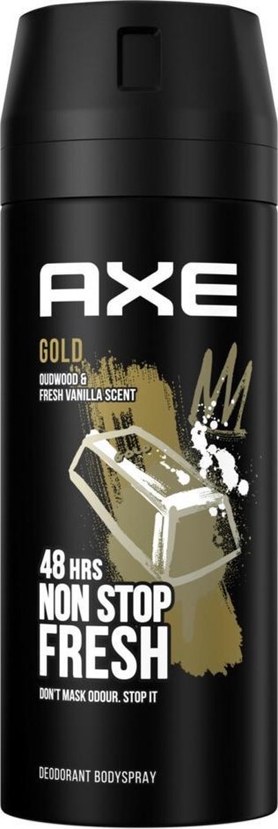 Axe Body Spray Déodorant Doré 150 ml