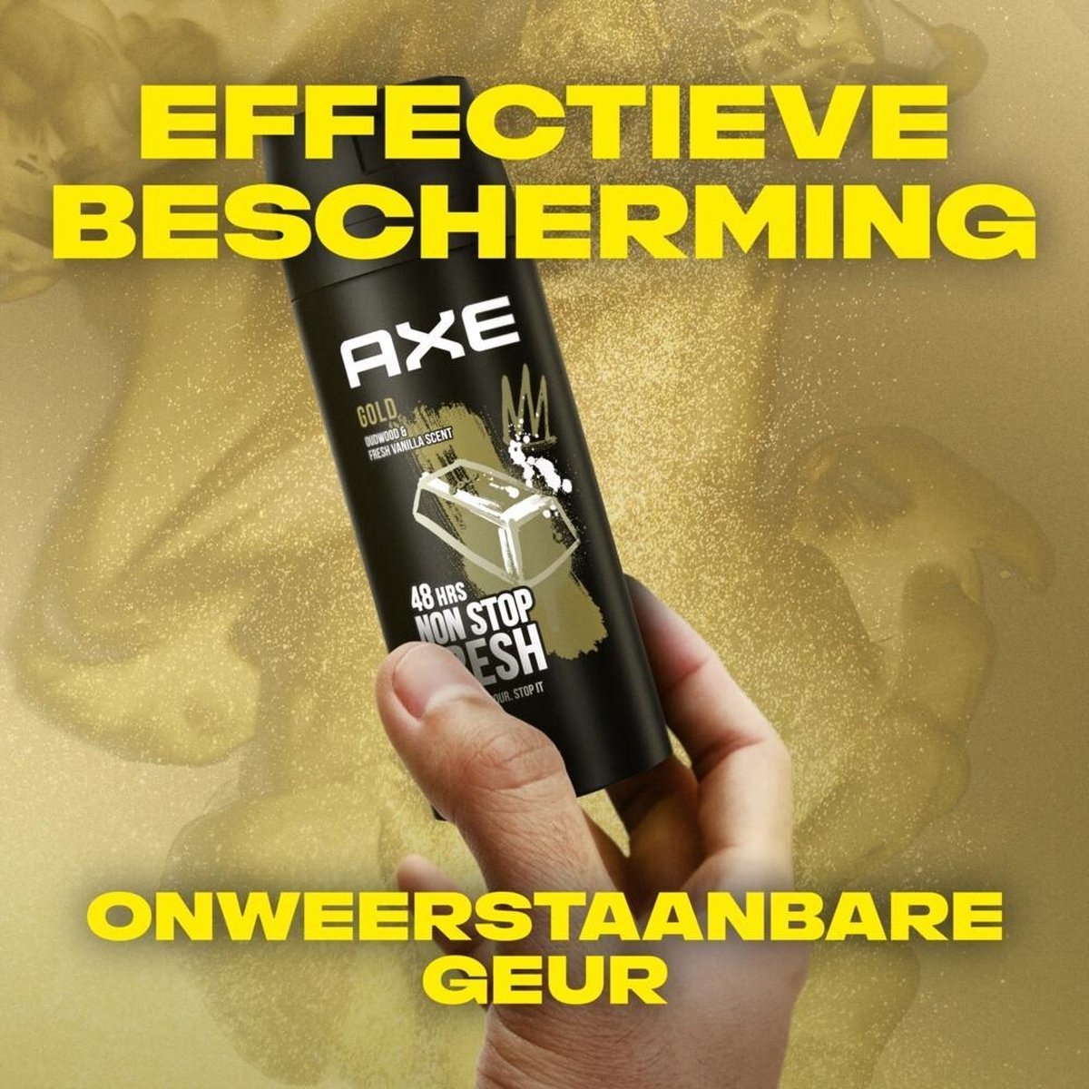 Axe Body Spray Déodorant Doré 150 ml