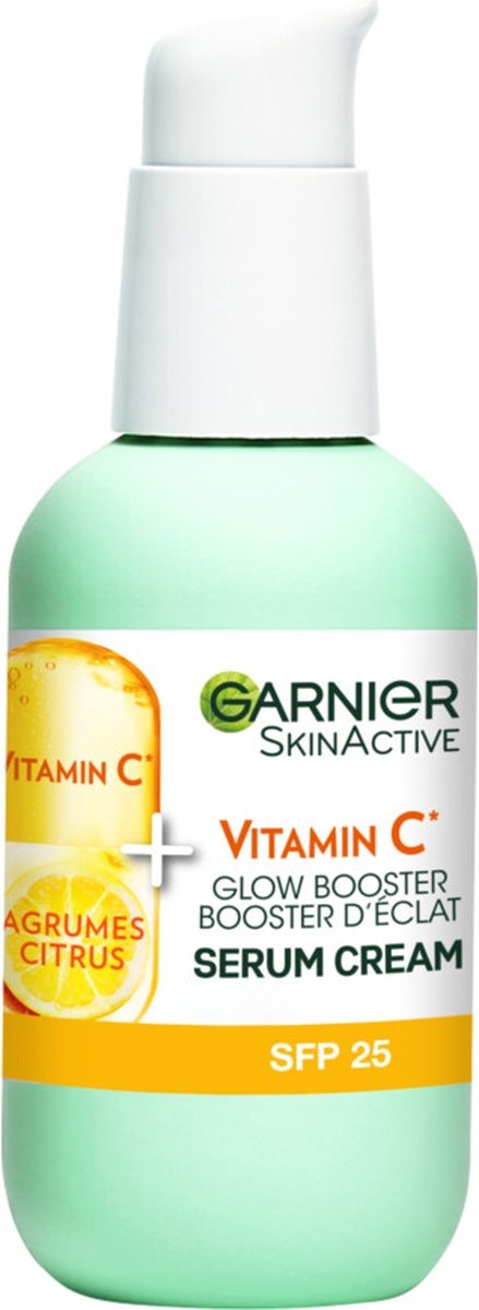 Garnier SkinActive - Serumcreme mit Vitamin C* und SPF25 - 50 ml - Verpackung beschädigt