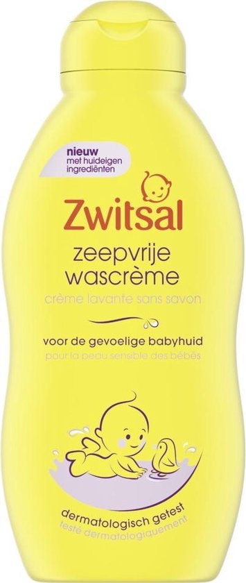 Zwitsal Soap-free Wash Cream 200 ml