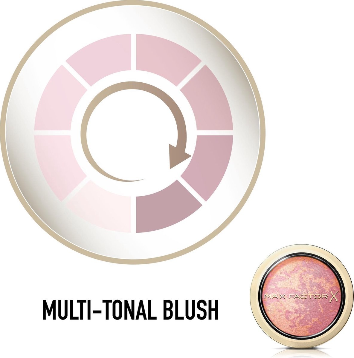 Max Factor Creme Puff Blush - 15 Seductive Pink