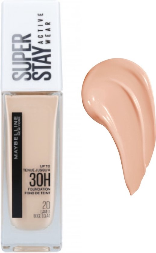 Maybelline SuperStay Active Wear 30H Foundation - 20 Cameo