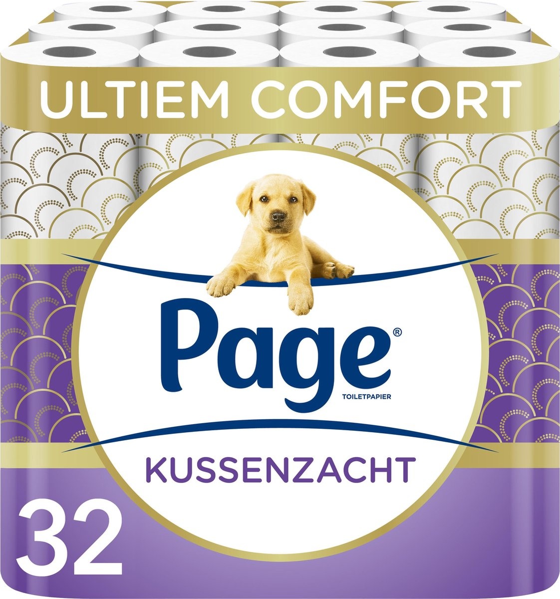 Page Toilettenpapier – Pillow Soft Toilettenpapier – 3-lagig – Vorteilspack – 32 Rollen