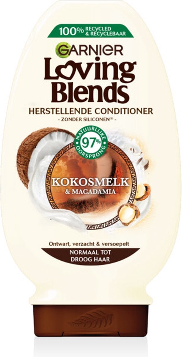 Garnier Loving Blends Unisex Haarspülung - Kokosmilch & Macademia250 ml