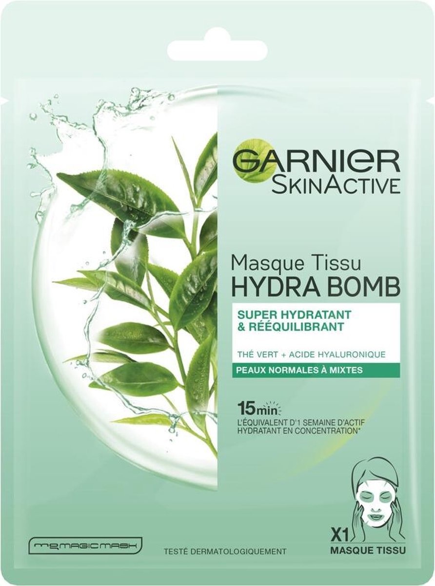 Garnier SkinActive Hydra Bomb Masque Visage Hydratant & Régulateur