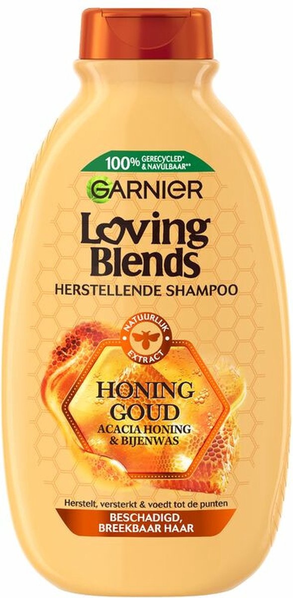 Loving Blends Honinggoud Herstellende Shampoo - 300 ml