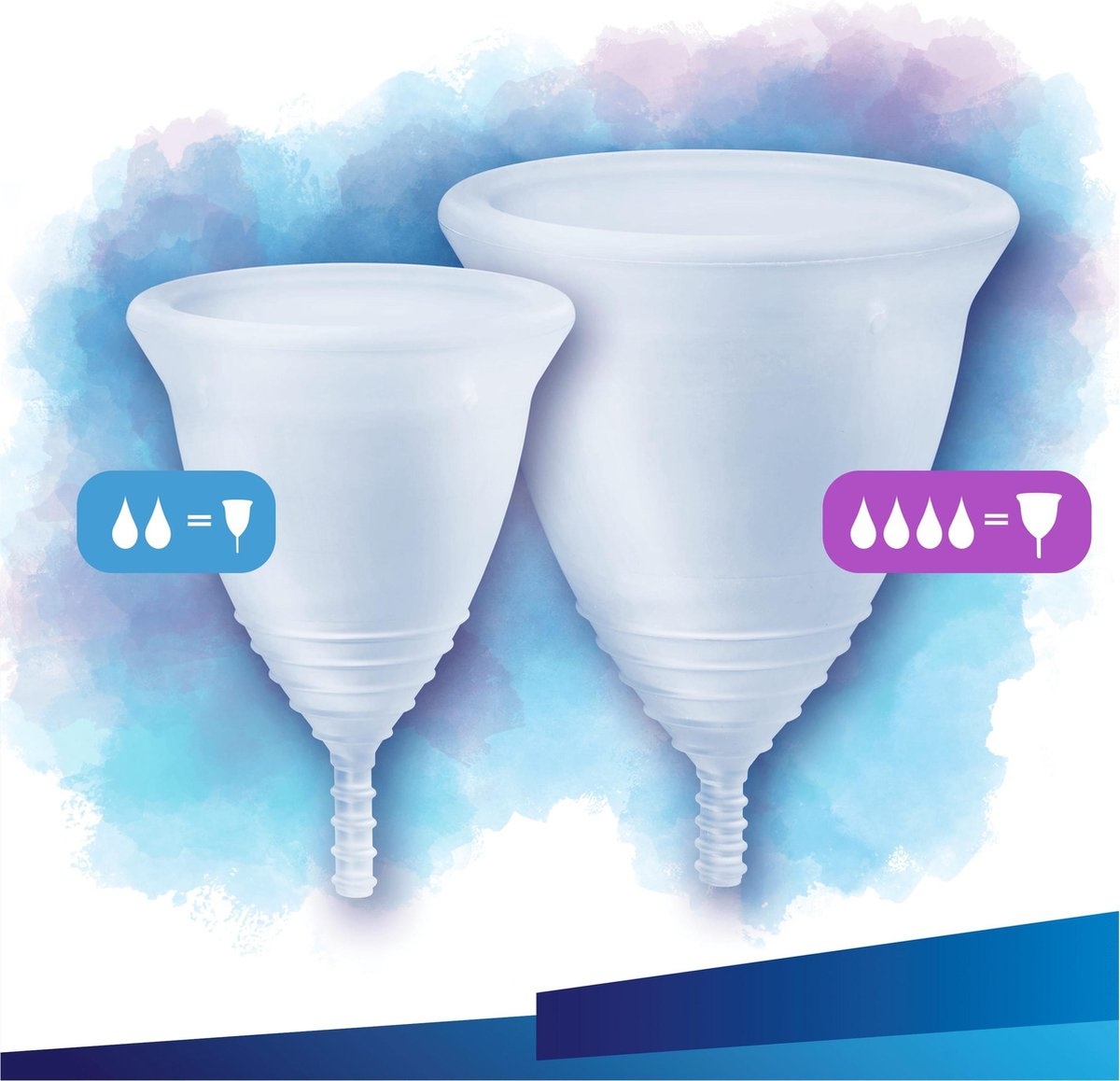 Tampax Menstrual Cup Heavy - Designed With A Gynecologist - 1 piece
