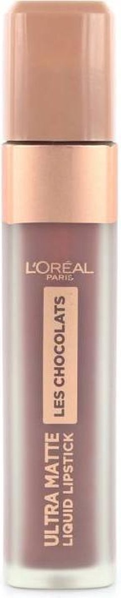 L'Oréal Paris Les Chocolates Ultra Matte Liquid Lippenstift - 858 Oh My choc!