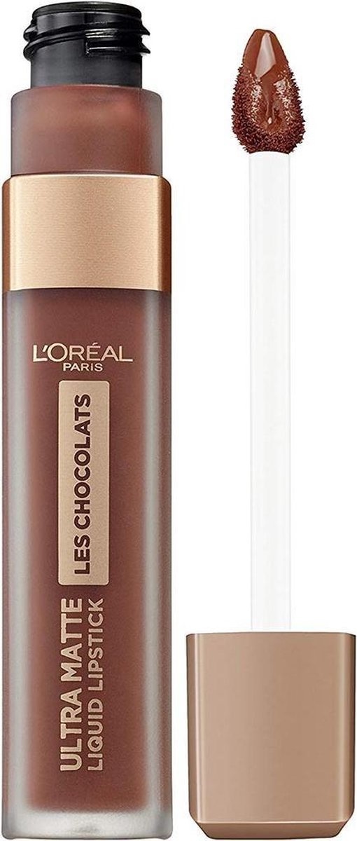 L'Oréal Paris Les Chocolates Ultra Matte Liquid Lipstick - 858 Oh My choc!