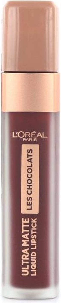 L'Oréal Paris Les Chocolats Rouge à Lèvres Liquide Ultra Mat - 856 70% Yum