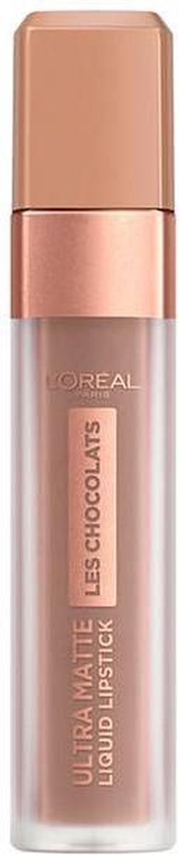 L'Oréal Paris Les Chocolates Ultramatter flüssiger Lippenstift - 854 Bitter Sweet