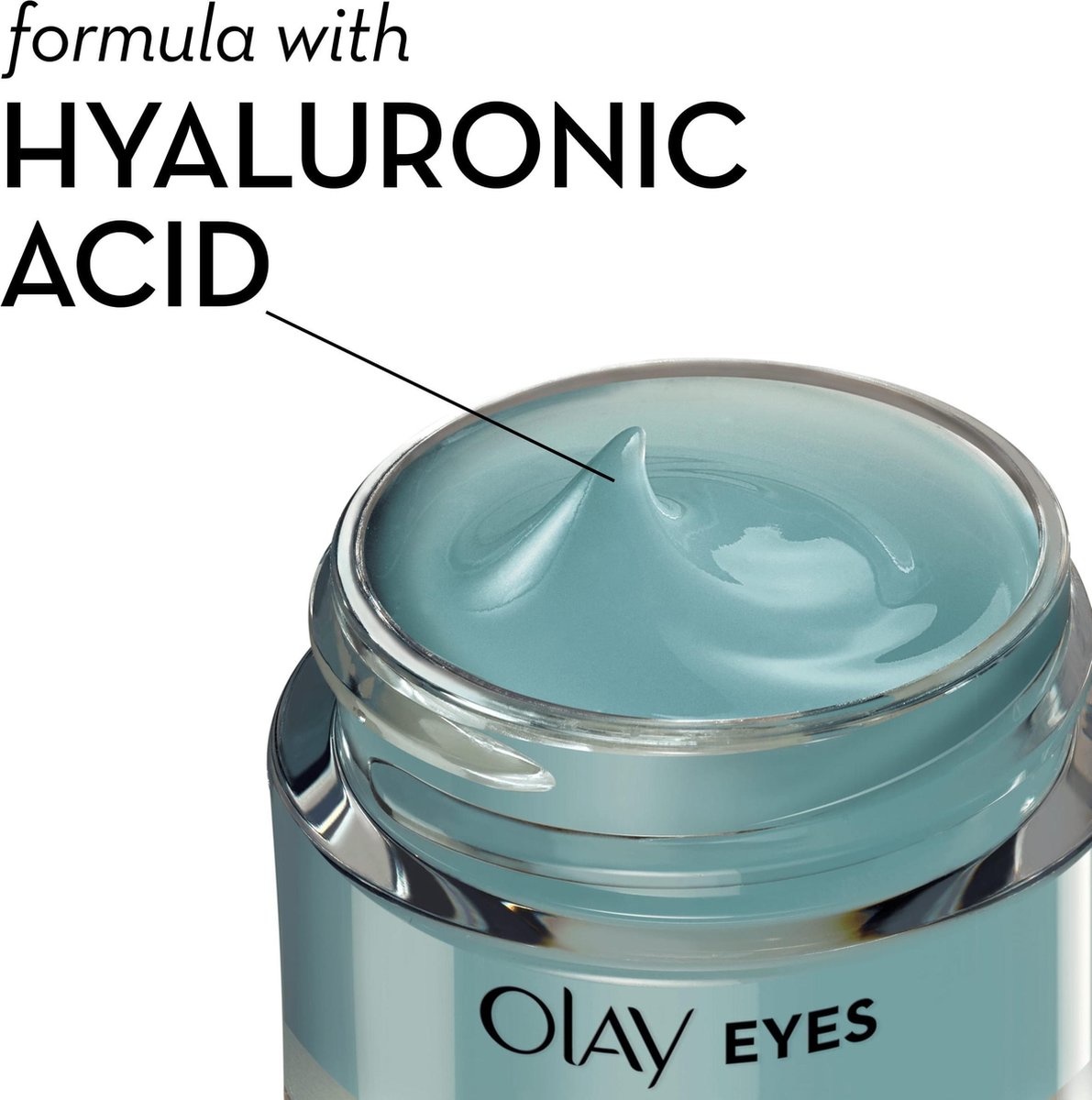 Olay Eyes Intensiv feuchtigkeitsspendendes Augenkonturgel – Für müde und trockene Haut – Hyaluronsäure – 15 ml