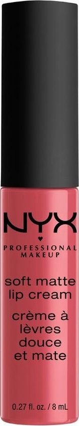 NYX Professional Makeup Soft Matte Lip Cream - San Paulo SMLC08 - Rouge à Lèvres Liquide - 8 ml