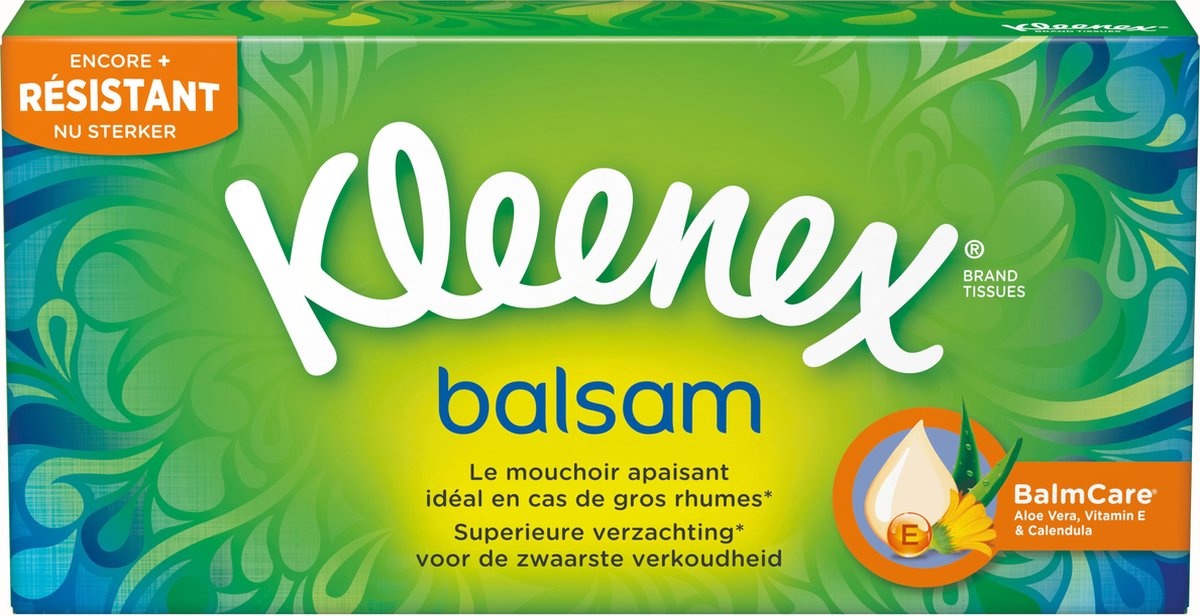 Kleenex Mouchoirs Baume - 64 pcs