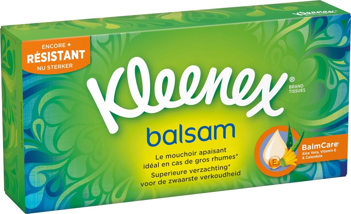 Kleenex Mouchoirs Baume - 64 pcs