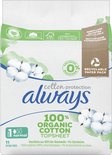 Always Cotton Protection - Normal - Maandverband Met Vleugels - 11 stuks