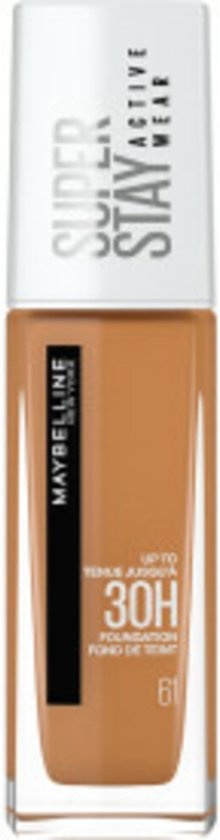 Maybelline SuperStay 30H Active Wear Fond de Teint 61 Bronze Chaud - 30 ml