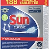 Sun Professional Dishwasher Tablets - 188 pieces - Packaging damaged