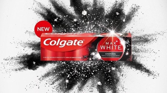 Colgate Max White Dentifrice Charbon 75 ml