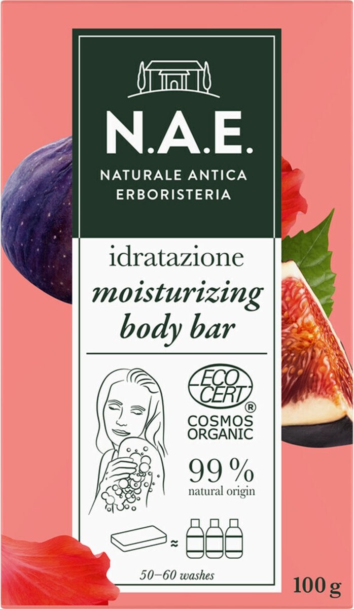 NAE Body Bar Moisturizing 100 gr - Packaging damaged