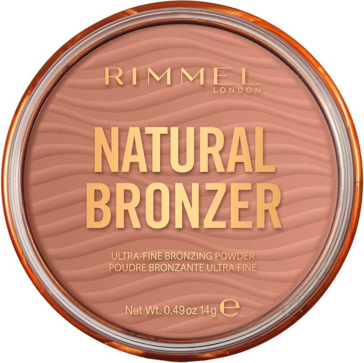 Rimmel London Natural Bronzer Ultra Fine Bronzing Powder - Sunlight 001 - Packaging damaged