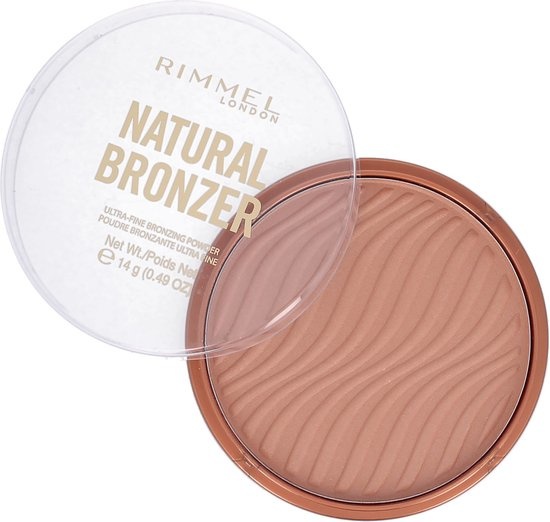 Rimmel London Natural Bronzer Poudre bronzante ultra fine - Sunlight 001 - Emballage endommagé